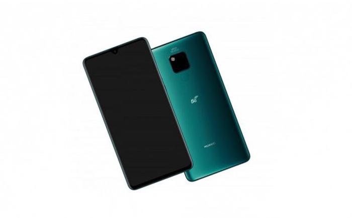 Frontal y trasera del Huawei Mate 20X 5G