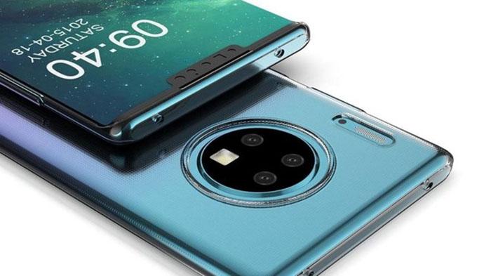 Frontal y trasera del posible Huawei Mate 30
