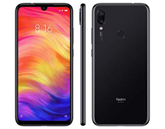 Frontal, trasera y marco lateral del Redmi Note 7