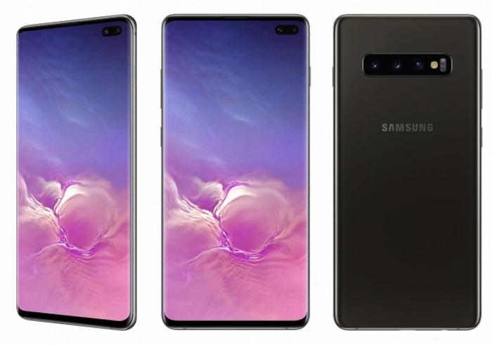 Frontal y trasera del Samsung Galaxy S10 Plus