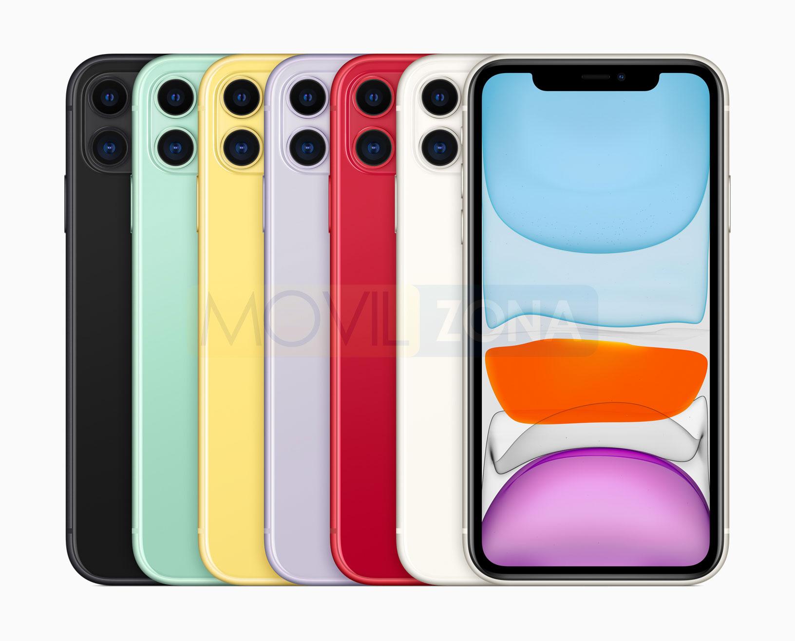 Apple iPhone 11 colores
