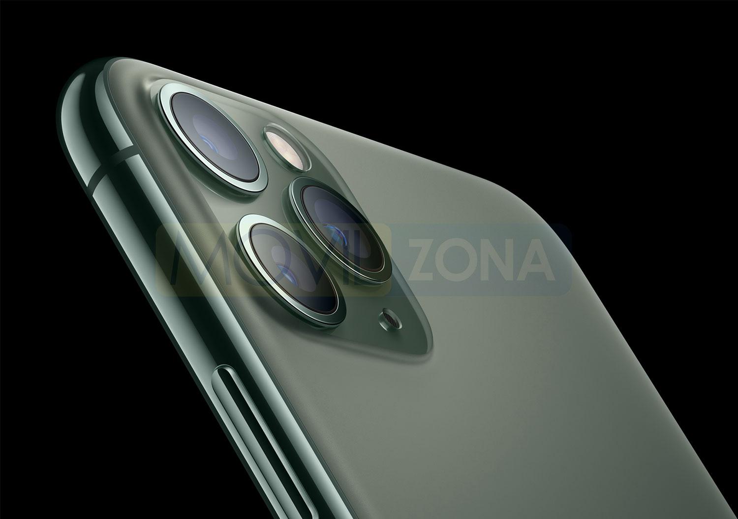 Apple iPhone 11 Pro Max cámara con tres lentes