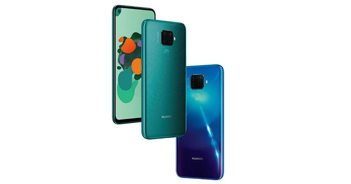 Frontal y trasera del Huawei Mate 30 Lite