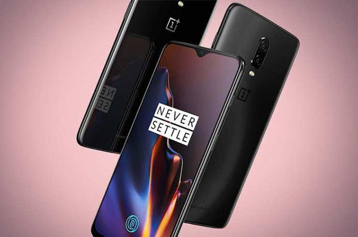 Frontal y trasera del OnePlus 6T
