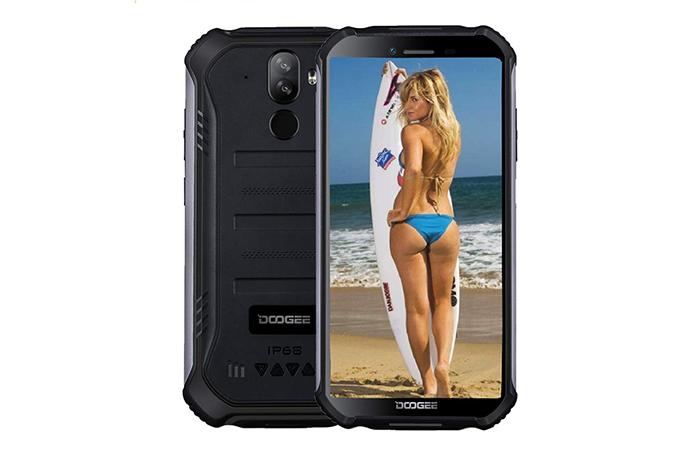 Frontal o trasera del Doogee S40