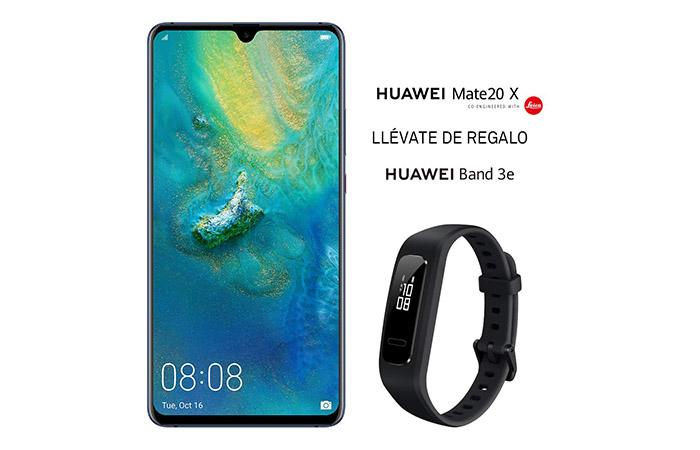 Huawei Mate 20 X + Huawei Band 3e