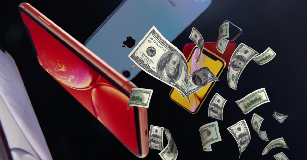 iPhone XR dinero