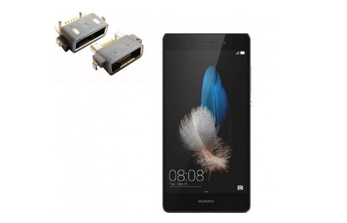Huawei P8 Lite y conector de carga