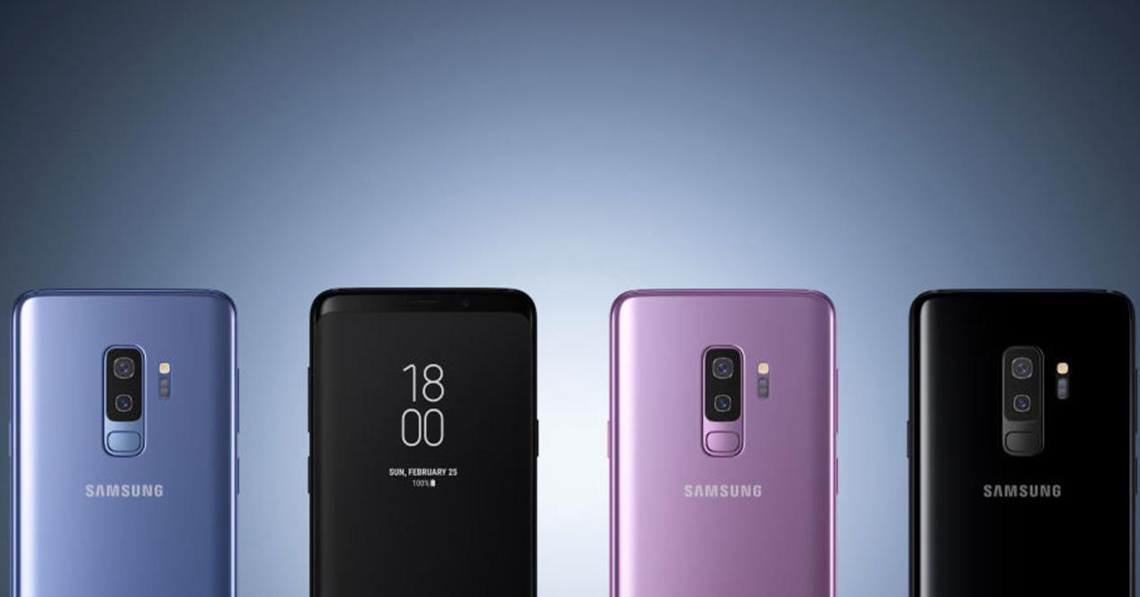 frontal y trasera del Samsung Galaxy S9