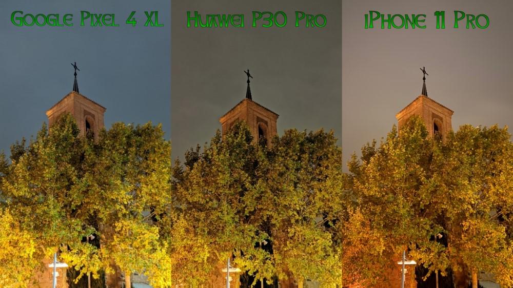 Compa Pixel 4 XL vs P30 Pro vs iPhone 11 Pro 03