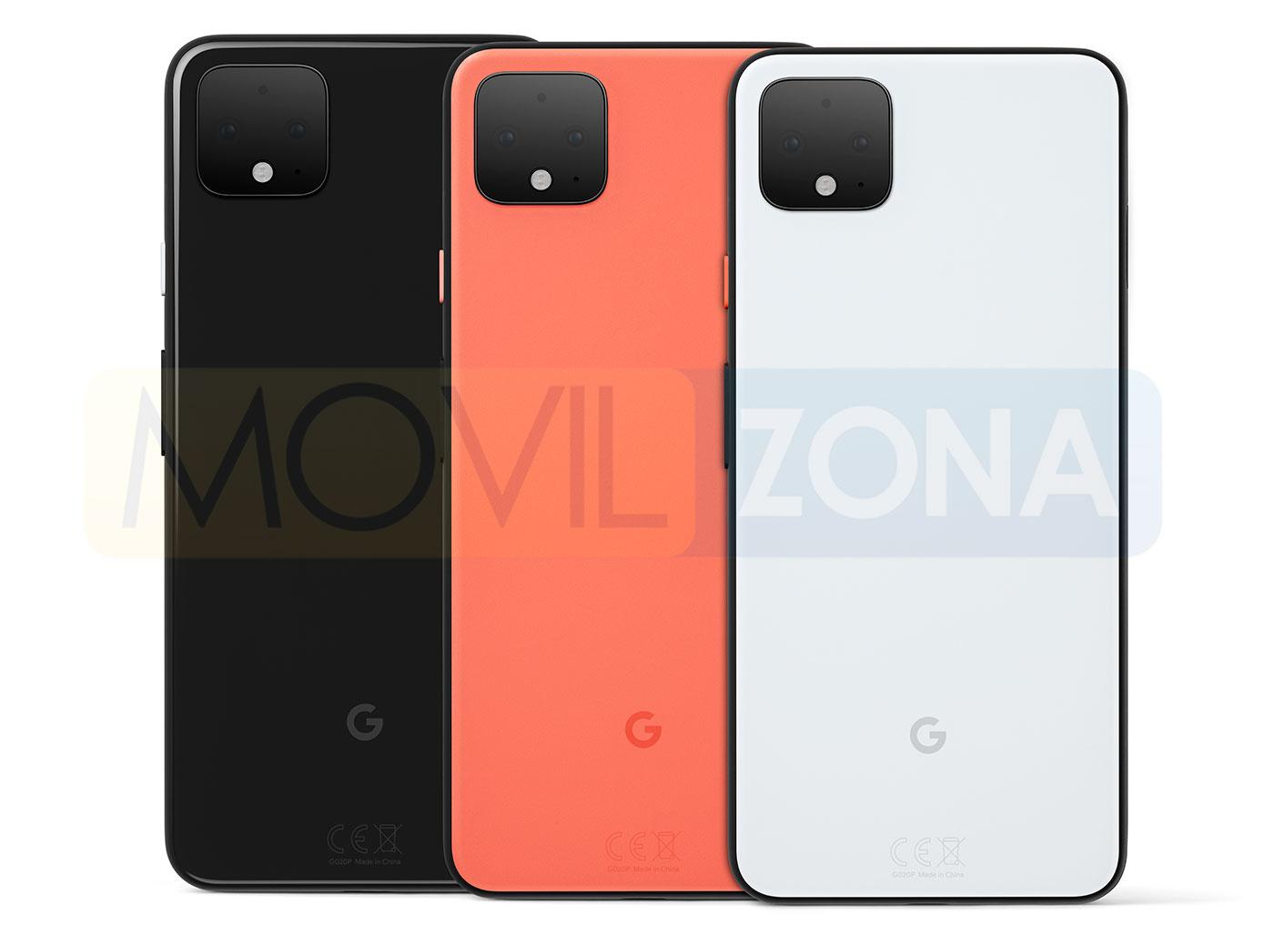 Google Pixel 4 colores
