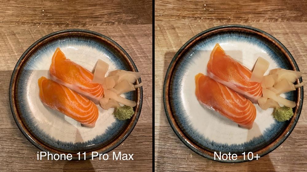 iPhone 11 Pro Max vs Galaxy Note 10 Plus fotos
