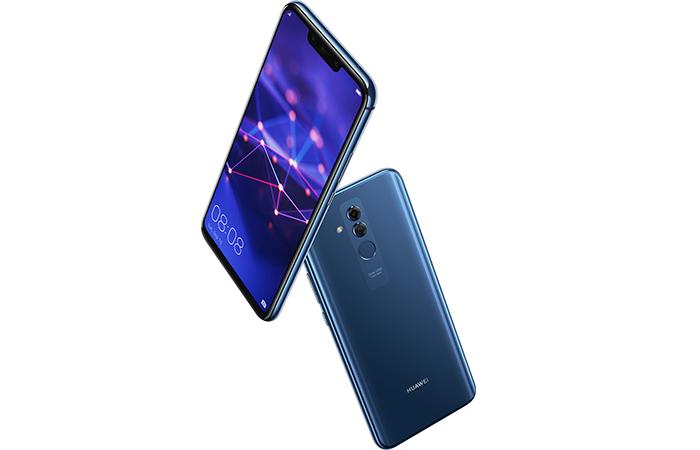 Frontal y trasera del Huawei Mate 20 Lite