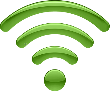wifi en verde