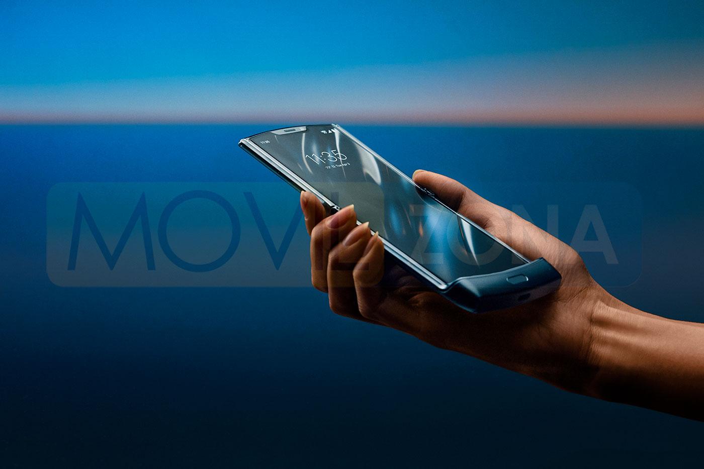 Motorola Razr 2019 pantalla abierta