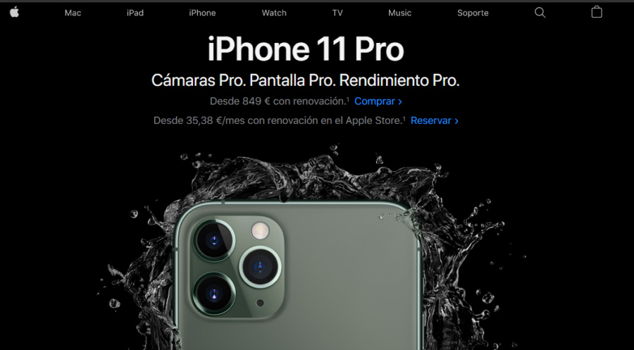 apple españa iphone 11 pro