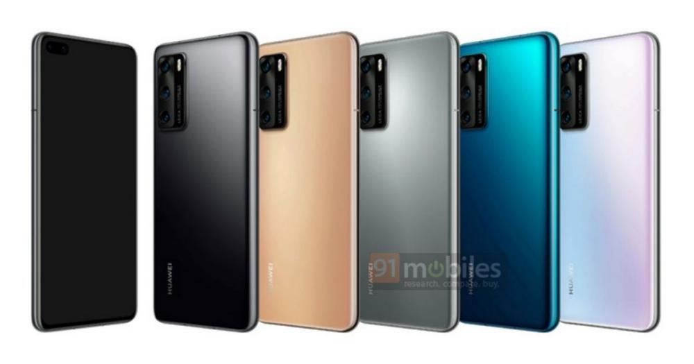 Huawei P40 Colores
