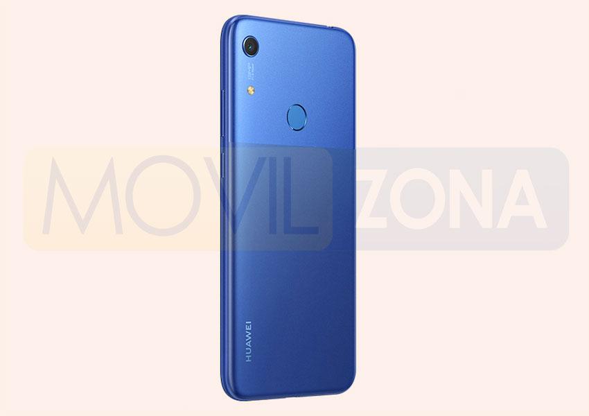 Huawei Y6s trasera azul