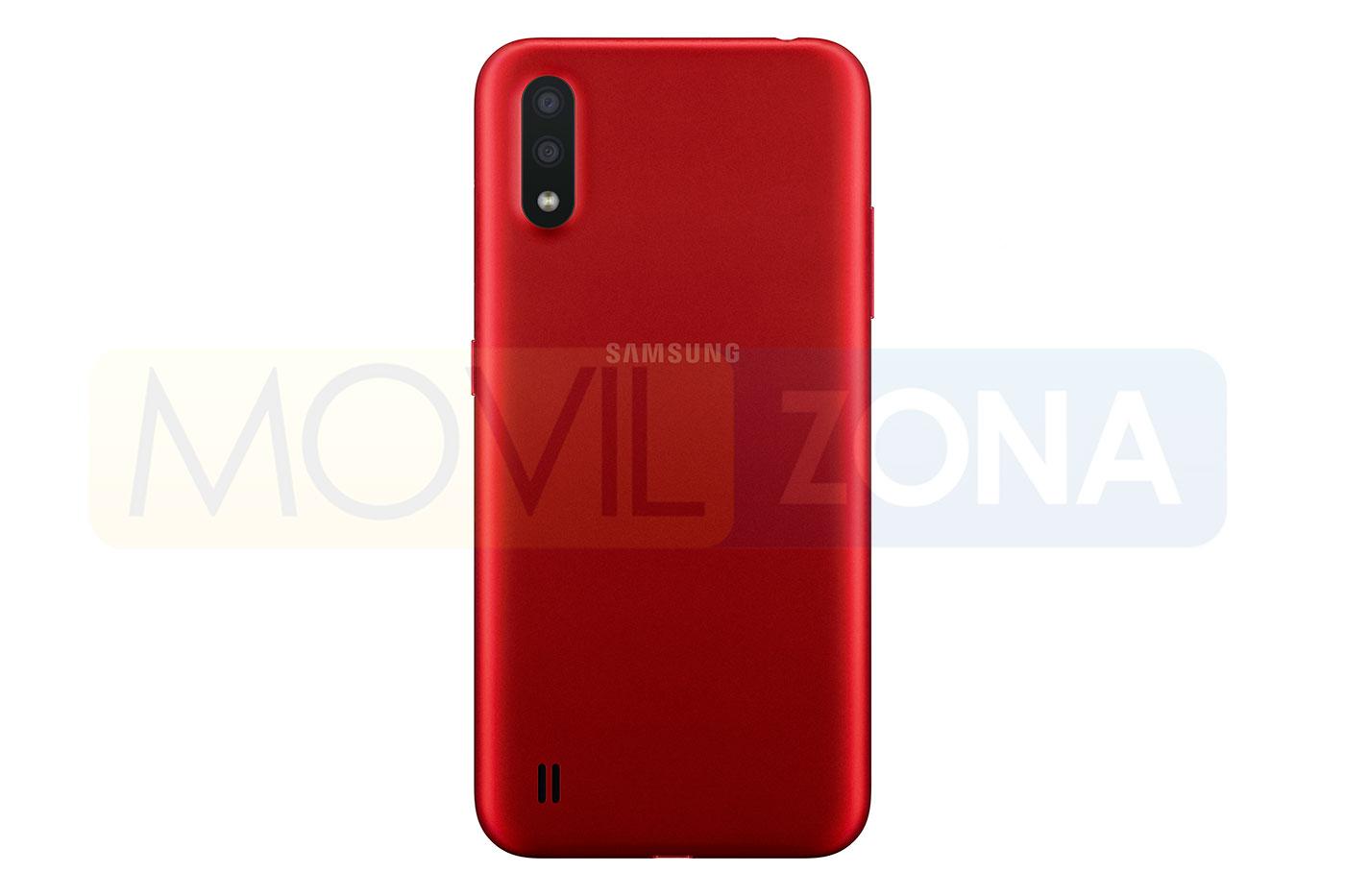 Samsung Galaxy A01 rojo