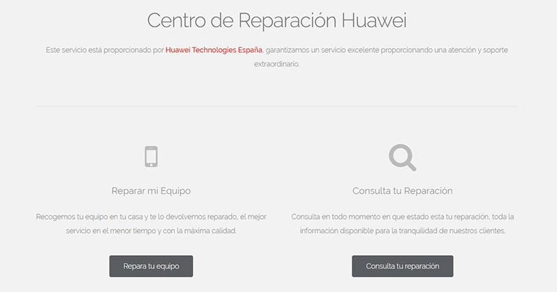Reparar móvil Huawei