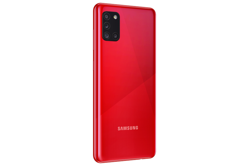 Galaxy A31 rojo