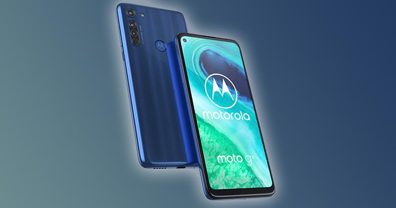 Motorola Moto G8 diseño pantalla