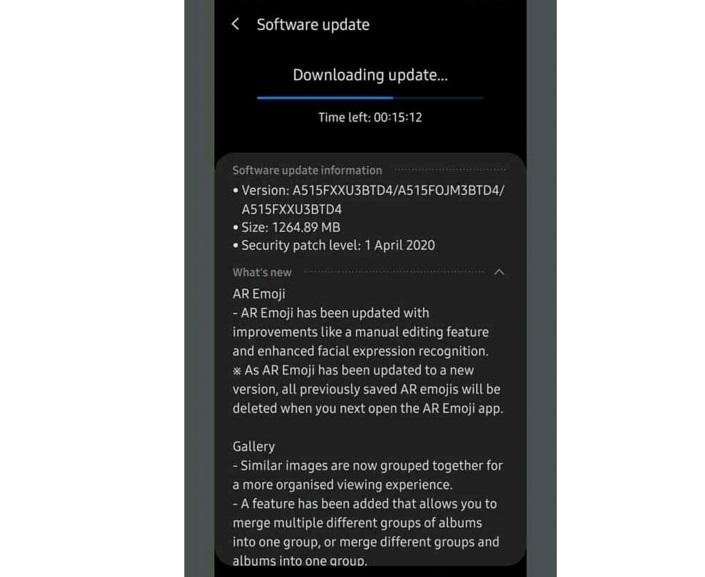 actualización Galaxy A51 01