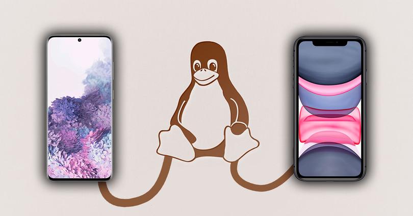 Подключите телефоны Android или iPhone с Linux