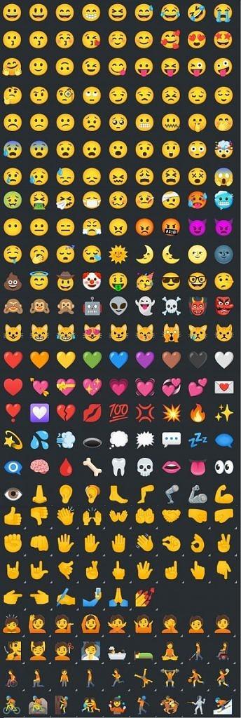 emojis androide 10