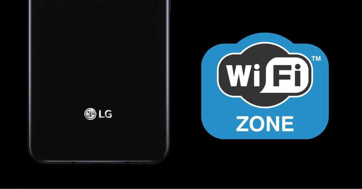 Lg y zona Wi-Fi