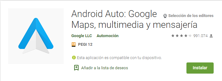 Android Auto Descargar