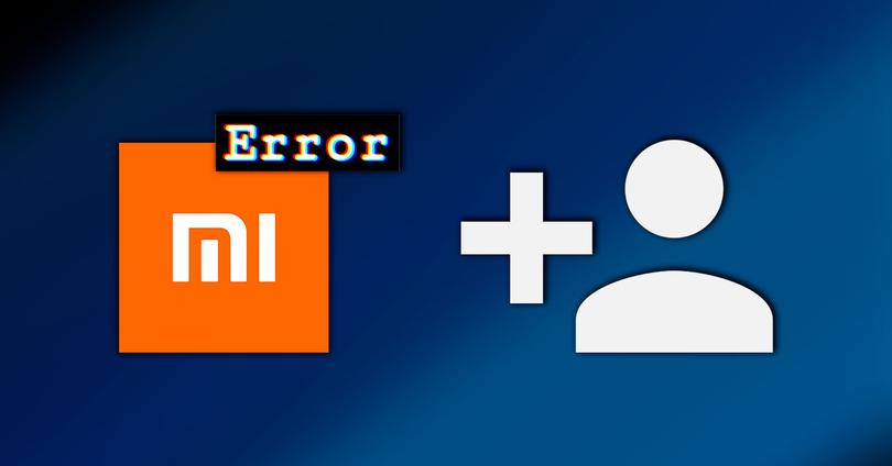 Problems When Creating a Mi Account on Xiaomi Phones
