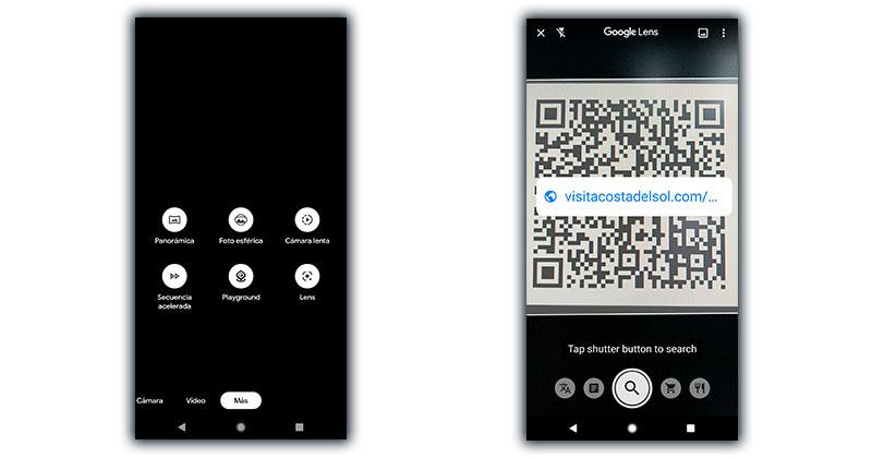Leere QR-Codes für Google Pixel