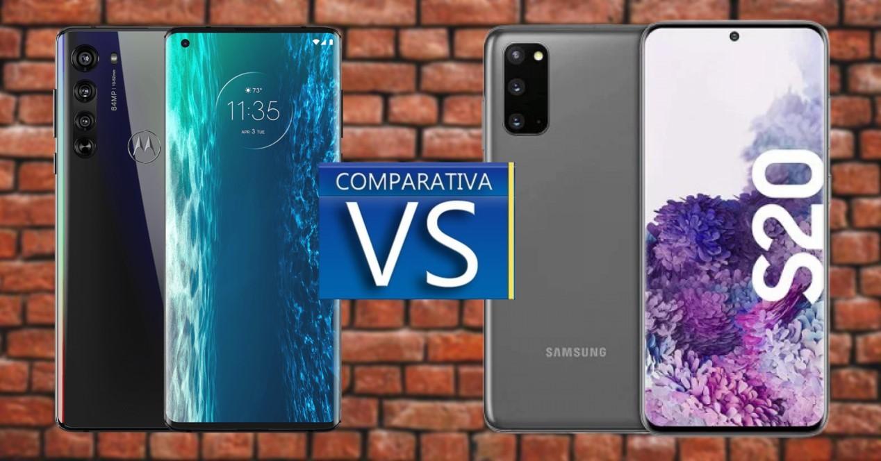 Motorola Edge vs Galaxy S20