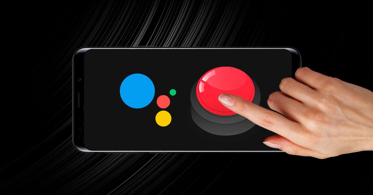google assistent botón movil