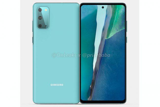 design Samsung Galaxy S20 Lite