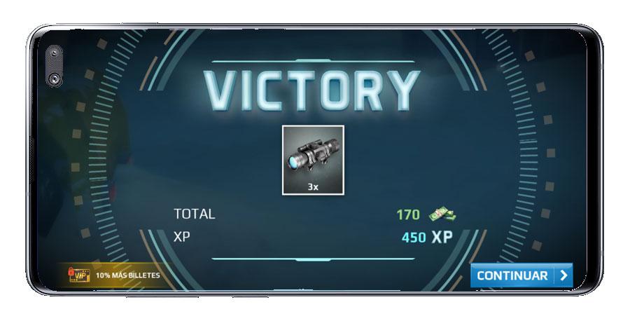 Ganar en el juego Sniper Fury