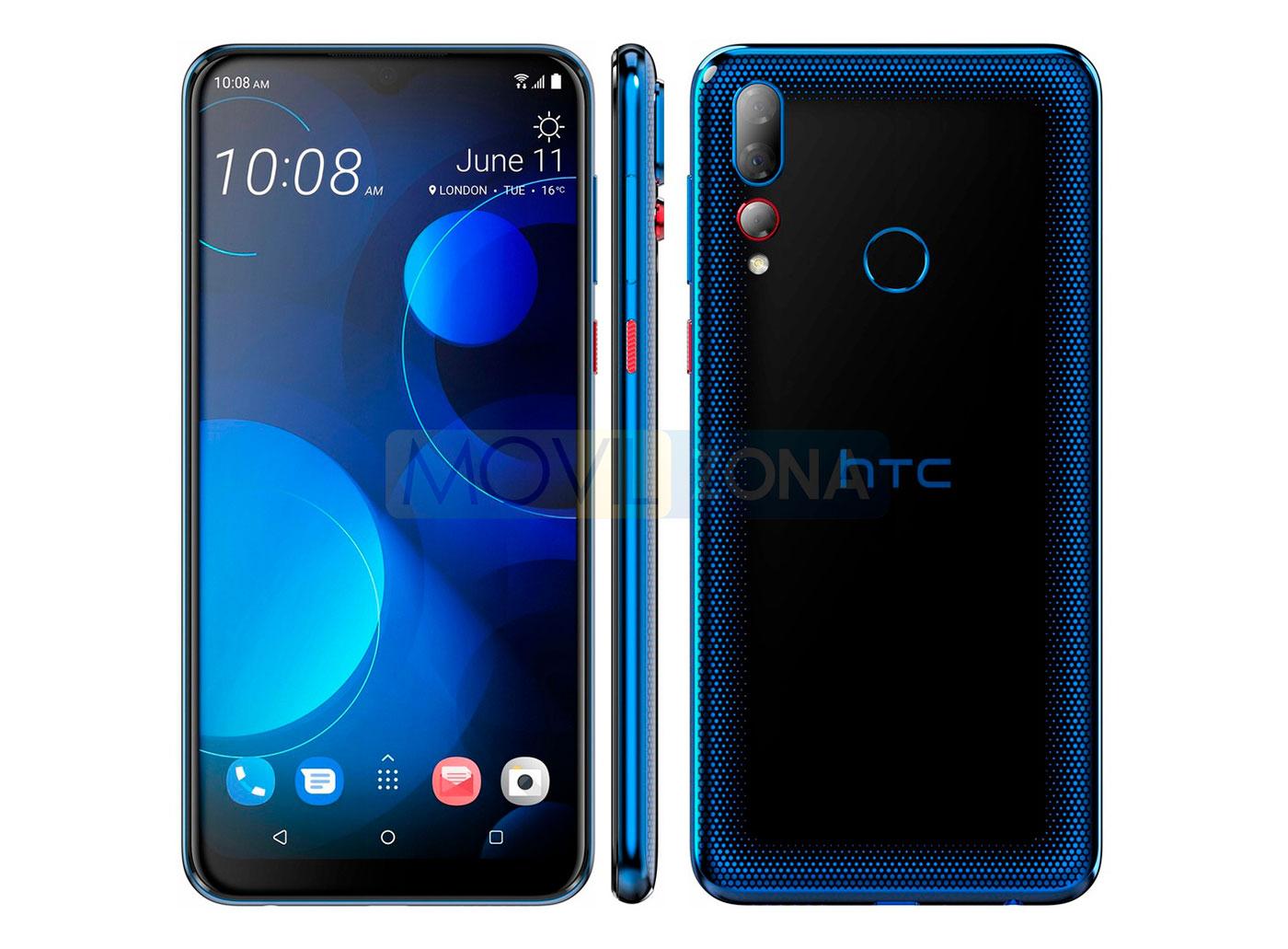 HTC Desire 19+ diseño
