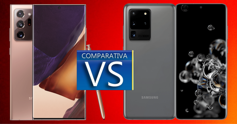 Samsung Galaxy Note 20 Ultra versus Galaxy S20 Ultra