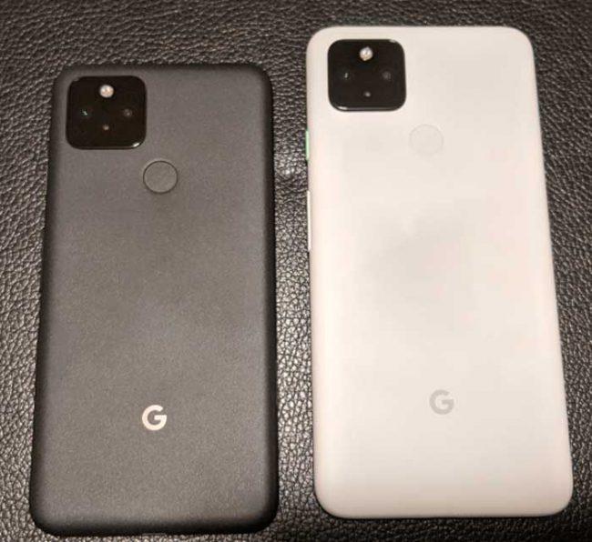 Google Pixel 5 en Pixel 4a 5G