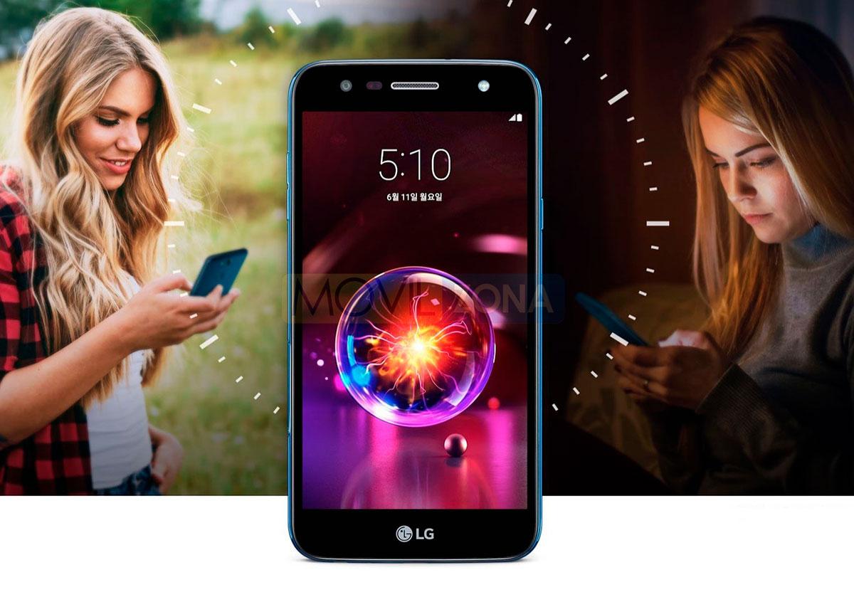 LG X5 2018 pantalla