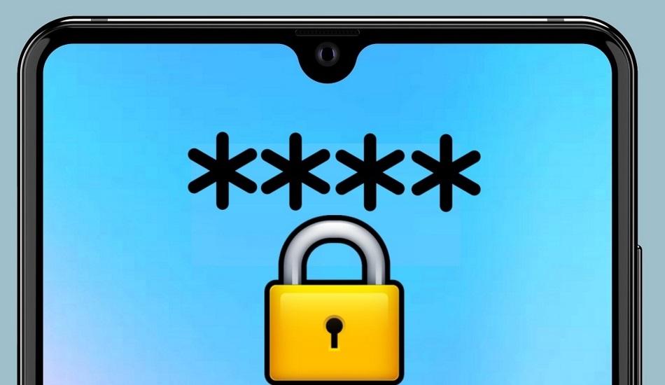 Huawei wachtwoord hangslot