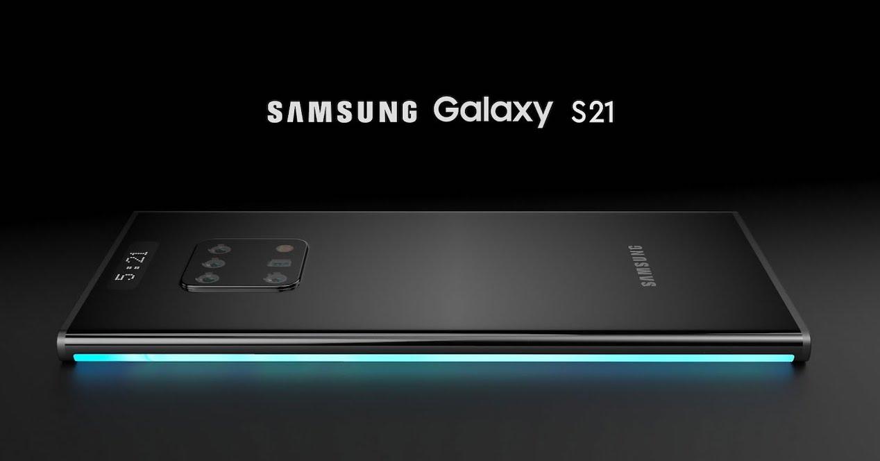 Galaxy S21 concepto