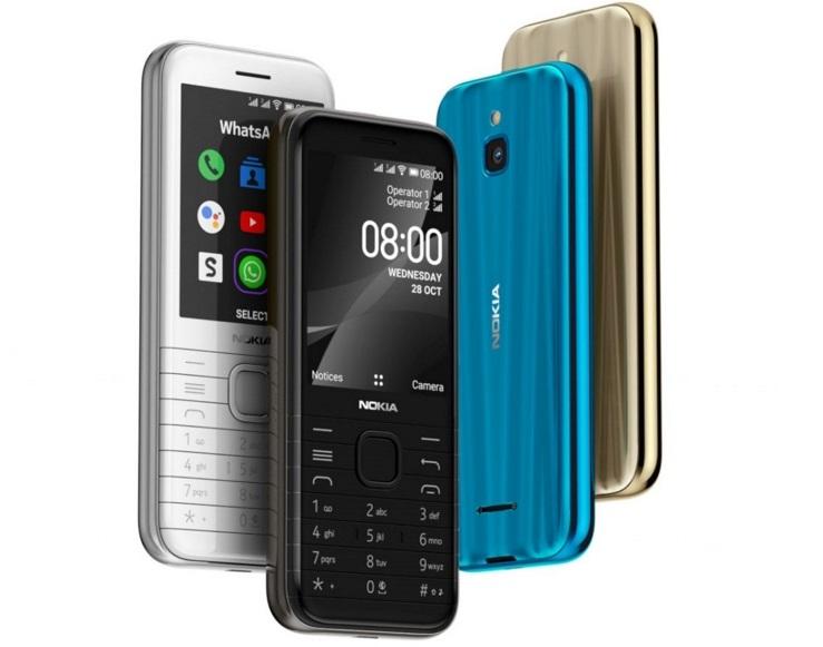 Nokia 6300-4G et 8000 4G
