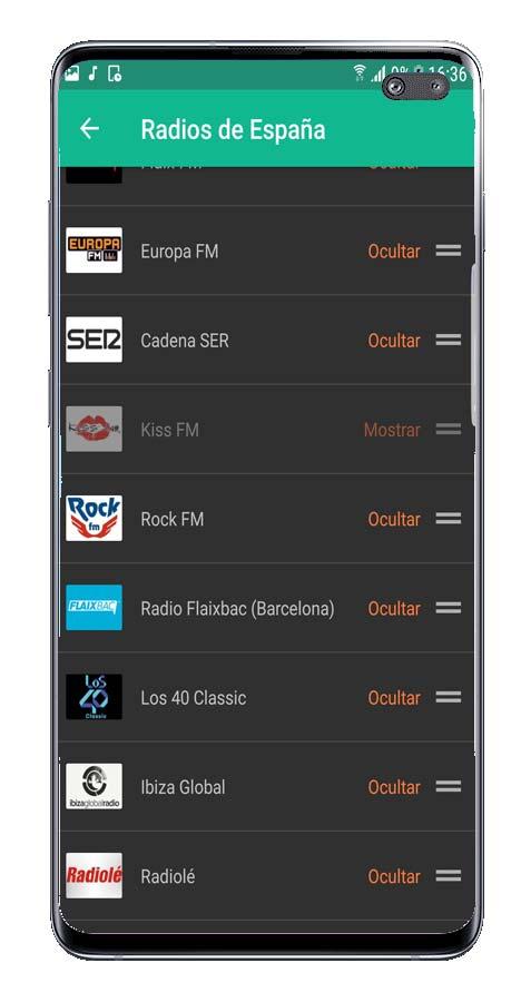 estafa celos fósil Prueba de la aplicación Android gratis Radios de España