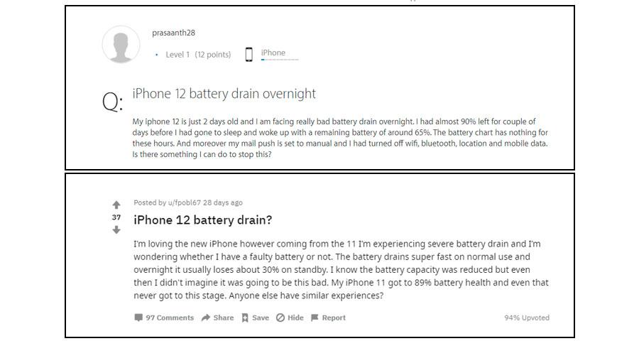iphone 12 problema bateria foros