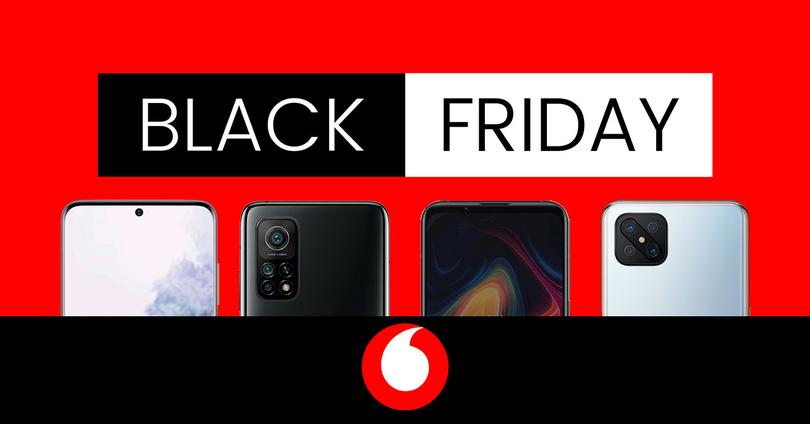Black Friday en Vodafone: Móviles en oferta y con regalos