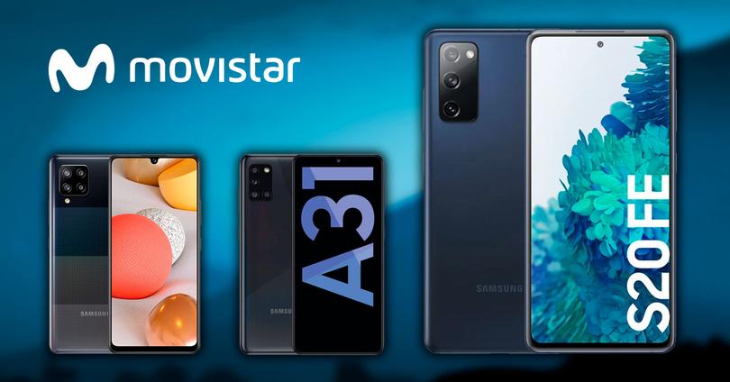 Ofertas Movistar: Galaxy S20 FE, Galaxy A31 y mÃ¡s mÃ³viles Samsung
