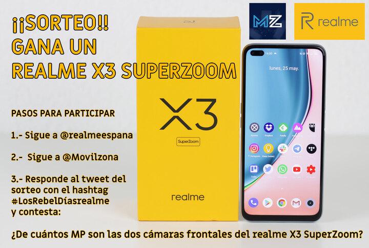 sorteo-realme-x3 superzoom