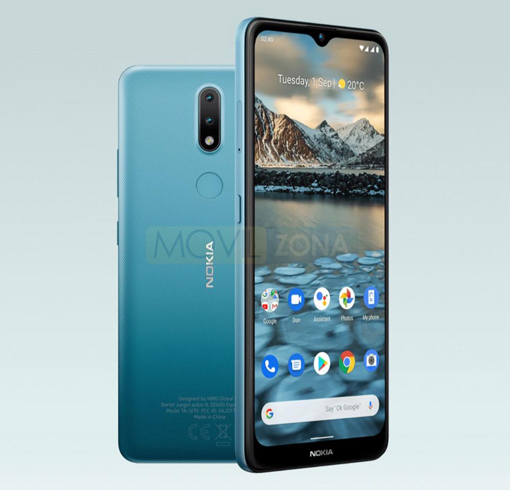 Nokia 2.4 azul
